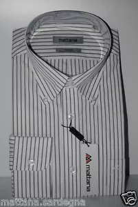 CAMICIA CLASSICA UOMO TAGLIO SPORTIVO MISURA COLLO 39 COTONE100%STIRATURA EASY - Foto 1 di 1