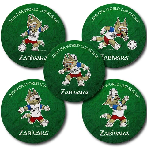 ZABIVAKA CHXXX MAGNET RUSSIA! World Cup FIFA 2018 / Football Mascot Wolf Cover
