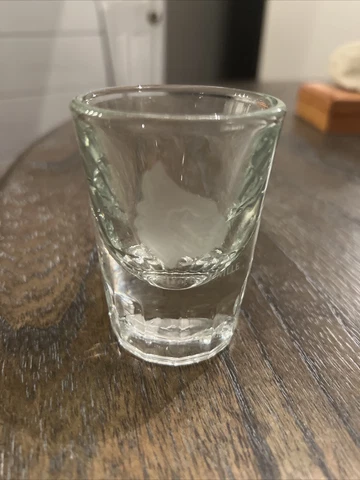 Louisville Cardinals Etched Logo Shot Glass, Heavy Quality Cover