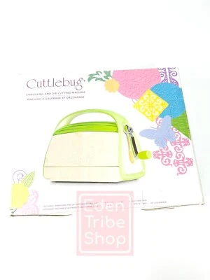 Cricut Cuttlebug Die Cutting Embossing Machine Man Crank Crafter - Image 1 of 4