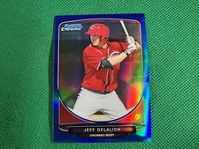 2013 Bowman Chrome Prospects Blue Refractors #BCP15 Jeff Gelalich 147/250 Reds