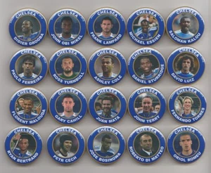 CHELSEA FC CHAMPIONS LEAGUE WINNERS 2012 MAGNETS X20 38mm in size - Picture 1 of 1