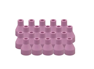 Boquilla de alúmina A-1 TIG taza apta QQ150A QS-150A TIG antorcha de soldadura 20PK - Imagen 1 de 3