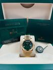 Rolex Day-date 40 Green Roman Dial Yellow Gold Bracelet 228238 Pre-owned 2023