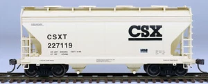 Intermountain HO 46530-29 ACF 2-Bay Covered Hopper CSX #227520 NIB - Picture 1 of 5