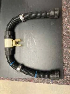 Silentdiving/AP RB160 (Old Style) Rebreather Mouthpiece W/Convoluted Hoses - Picture 1 of 12