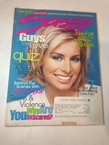 Vintage Sassy Magazine July 1996 Niki Taylor Cover 90’s Teen RARE - Picture 1 of 2