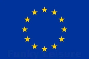 Europaflagge Euro blaue Sterne 150 cm x 90 cm Flagge - Bild 1 von 1