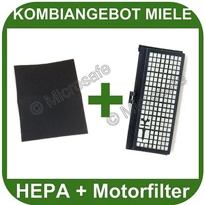 HEPA Filter + Motorfilter für Miele S 371 S371 381 S381 Tango plus (617) NEU - Bild 1 von 1