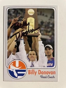 BILLY DONOVAN autograph FLORIDA GATORS 2x NCAA Champion HOF custom card signed - Picture 1 of 2