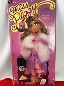 Vintage Miss Piggy Muppet Colorform Paper Doll Dress Up Kit. 1980s - Picture 1 of 7