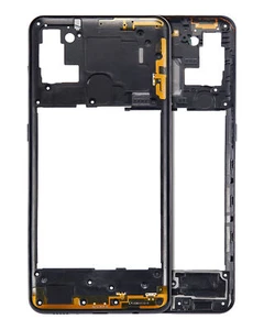 Replacement Mid-Frame Housing Compatible For Samsung Galaxy A21s A217 - Black - Picture 1 of 5