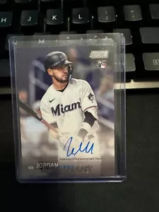 2023 Topps Stadium Club Jordan Groshans Rookie Auto RC #SCBA-JG Marlins - Picture 1 of 2
