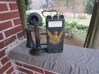 ANTIQUE WESTERN ELECTRIC TELEPHONE CANDLESTICK GRAY PAY STATION PAYPHONE PHONE