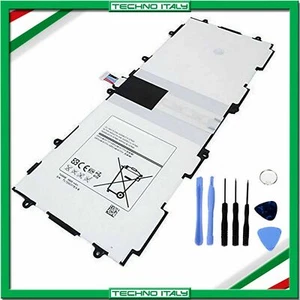 BATTERIA PER SAMSUNG GALAXY TAB 3 10.1 P5200 6800MAH EB-BT4500E + KIT CACCIAVITI - Foto 1 di 3