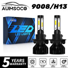 H13 LED Headlight Bulbs For Ford F150 2004-2014 F250 F350 Super Duty 2005-2022