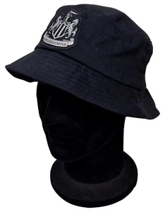 Newcastle United FC offizieller Fischerhut schwarz NUFC silbernes Wappenabzeichen von Castore - Bild 1 von 6