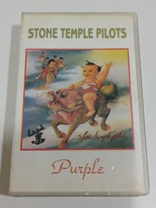 Stone Temple Pilots Purple RARE Cassette tape INDIA indian Clamshell 1994 - Picture 1 of 4