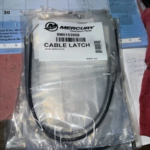Mercury Quicksilver 8M0153958 Cable Latch OEM New - Foto 1 di 3