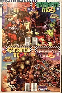GENERATION NEXT # 1-4 4 COMIC BOOK LOT NM 9.4 MARVEL 1995 THE AGE OF APOCALYPSE - Picture 1 of 2