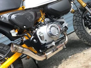 ZoOM Exhaust Brute Honda Monkey 125 Full System 2018-2025 Low Mount - Picture 1 of 12