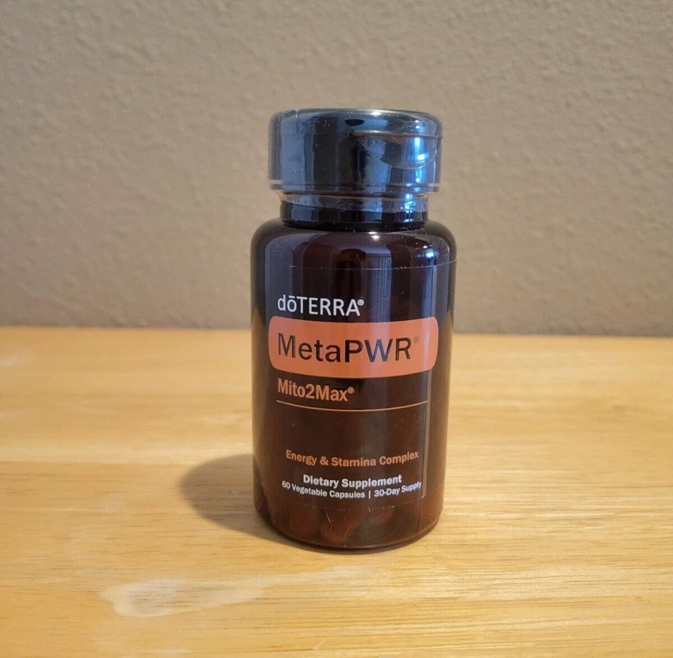 DOTERRA MetaPWR Mito2Max Energy & Stamina Complex 60 ct - Exp 2026 - FREE SHIPPING