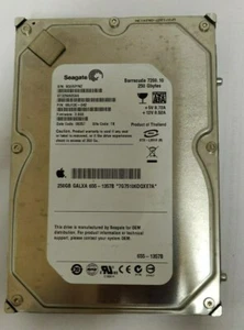 Apple 655-1357B FW 3.BQE (SEAGATE ST3250820AS) 250GB 7.2K SATA 3.5" HARD DRIVE - Picture 1 of 1