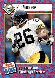 Sports Illustrated for Kids #133 1993 Rod Woodson Pittsburgh Steelers - Imagen 1 de 2
