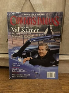 COWBOYS & INDIANS Magazine Issue VAL KILMER January 2007 Premier Mag of West - Picture 1 of 3