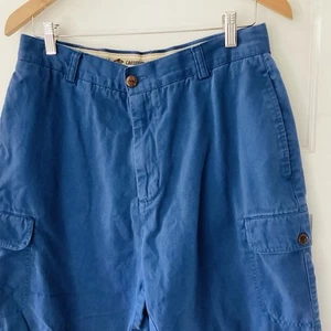 Caribbean Joe Herren Chino Short Gr. 32 blau Baumwolle Taschen Resortwear Sommer - Bild 1 von 14