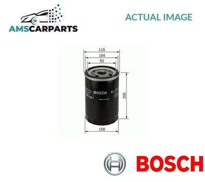 ENGINE OIL FILTER 0 451 104 010 BOSCH NEW OE REPLACEMENT - Image 1 of 4