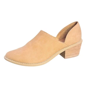 Cynthia Rowley Stiefeletten mit Absatz neutral hellbraun Blockabsatz Damenschuhe 9,5 - Bild 1 von 13