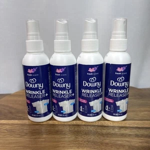 Spray de tela Downy liberador de arrugas y refrescante aroma fresco 3 fl oz LOTE DE 4 - Imagen 1 de 2