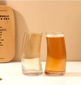 17,2 Unzen Biergläser 4er Set, große Bierkrüge für Gefrierschrank, Craft Pint Gläser - Bild 1 von 4