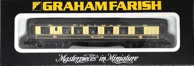 Graham Farish 0646 Pullman First Class Dining Car Coach in Umber & Cream Livery - Image 1 of 3