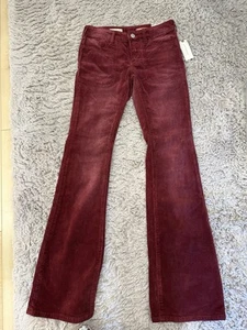 Anthropologie Corduroy Flare Pants NWT 23 - Picture 1 of 5