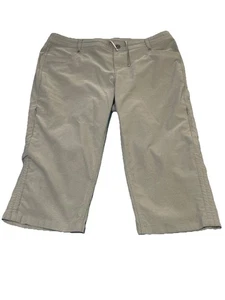 Kuhl Trekr Kapri Hose Damen 14 grau Capri Stretch Gorpcore Wandern Outdoor - Bild 1 von 6