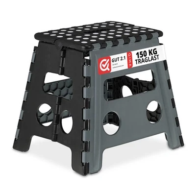 Klapphocker faltbar Campinghocker Badhocker Universalhocker 2er Set Klappschemel - Bild 1 von 4