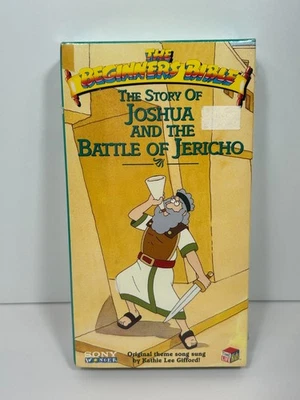 VHS Beginner's Bible Story of Joshua And The Battle of Jericho 1999 -New Sealed - Image 1 of 4