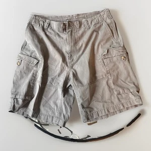 Ralph Lauren Polo Calce Relajado Chino Gris Pantalones Cortos Talla 34 Vestido Pantalones Cortos Preppy - Imagen 1 de 9