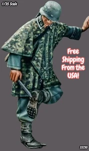 Figura de resina 1/35 alemana Segunda Guerra Mundial Wheracht infantería raspado botas modelo kit 33230 - Imagen 1 de 4