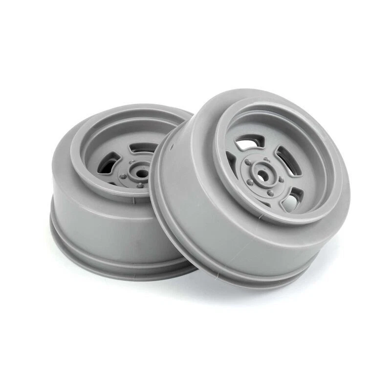 Pro-Line Slot Mag Drag Spec Rear Drag Racing Wheels (Stone Grey) w/12mm Hex (2) - Image 1 of 1