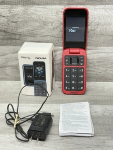 Original Nokia 2780 Flip 4G LTE WIFI 512MB GSM Big Keyboad 2.7" phone Bundle - Picture 1 of 10