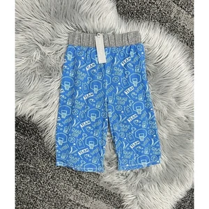 Grey Vintage Miki Miette Blue Basketball Game Themed Shorts Size 7 - Picture 1 of 2