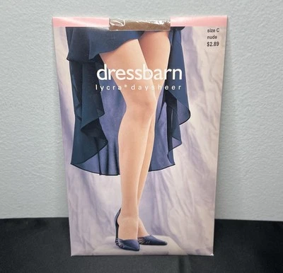 Dressbarn Daysheer Pantyhose Reinforced Panty Silken Legs Nude Women’s Size C - Image 1 of 4