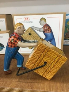 Wind Up Tin Toy - Working Man - Picture 1 of 4