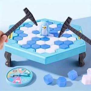 Ice Breaking Game Toy Save Penguin On Ice Block Toys Best Gift for Children - Picture 1 of 6