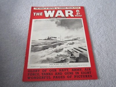 Vintage The War weekly  Magazine ,December 29th 1939 ,How we beat the Graf Spee - Image 1 of 4