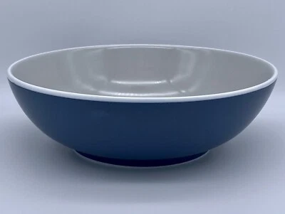 "Cuenco redondo para verduras Noritake porcelana fina ColorTrio Blue 426R 9,5""" Foto 1 de 3
