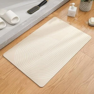 Super Absorbent, Fast Drying Diatomaceous Earth Bath Mat - Non-Slip - Picture 1 of 5